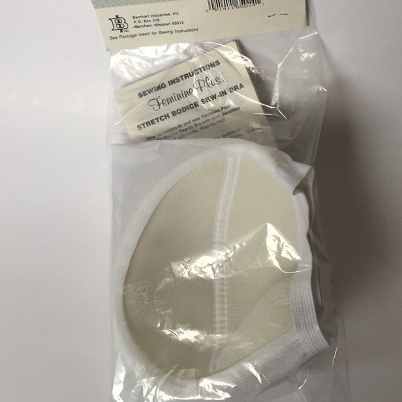 Sew in Bra D-Cup Sz. 38 -40 with Stretch Bodice - Picture 10 of 10